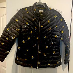 NWOT Joules fun print puffer jkt